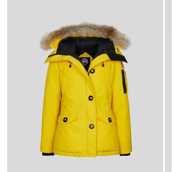 Canada Goose Montebello Parka Yellow Size XS - Picture 1 of 14